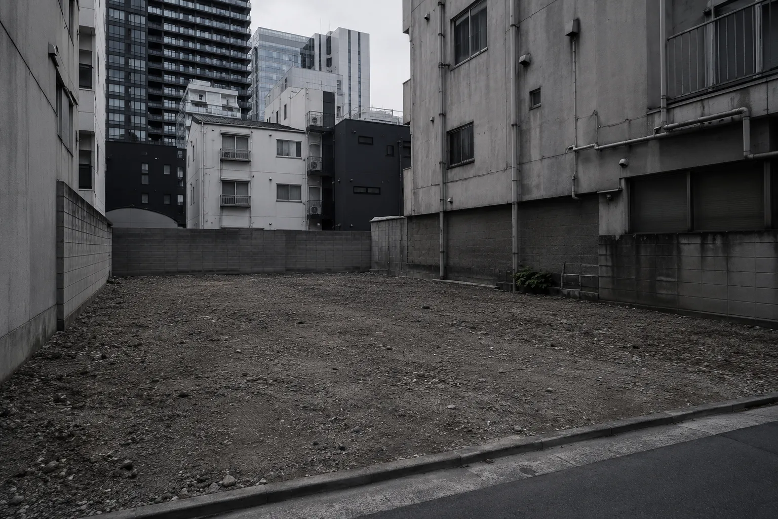 都心の更地(イメージ)